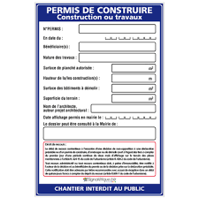 AFFICHAGE DU PERMIS DE CONSTRUIRE ET DE DÉCLARATIONS PRÉALABLE OU D'UNE ENQUÊTE PUBLIQUE