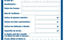 AFFICHAGE DU PERMIS DE CONSTRUIRE ET DE DÉCLARATIONS PRÉALABLE OU D'UNE ENQUÊTE PUBLIQUE